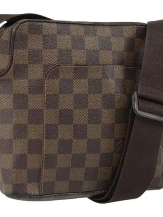 LOUIS VUITTON Damier Ebene Olaf PM Shoulder Bag N41442 LV Auth ka1987 - Picture 1 of 15